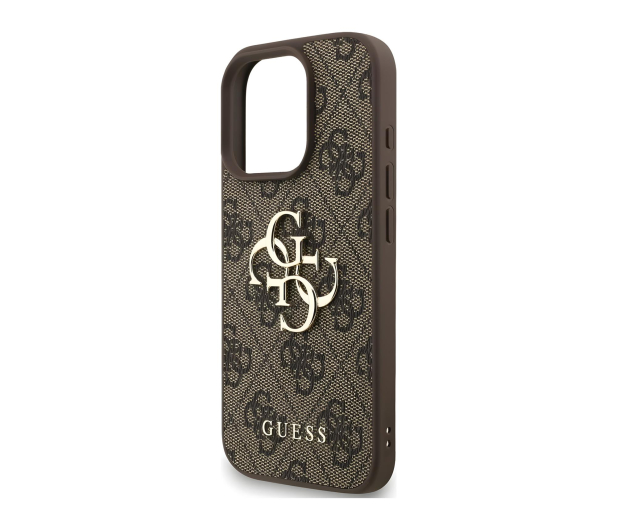Guess 4G Strap 4G Classic Logo do iPhone 16 Pro brązowy - 1365502 - zdjęcie 3